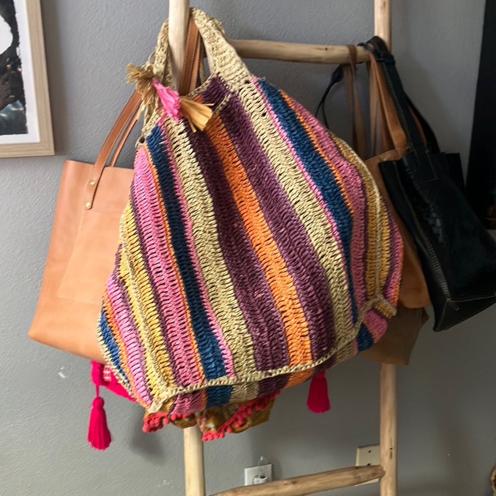 Chleobella by Anthropologie beach tote